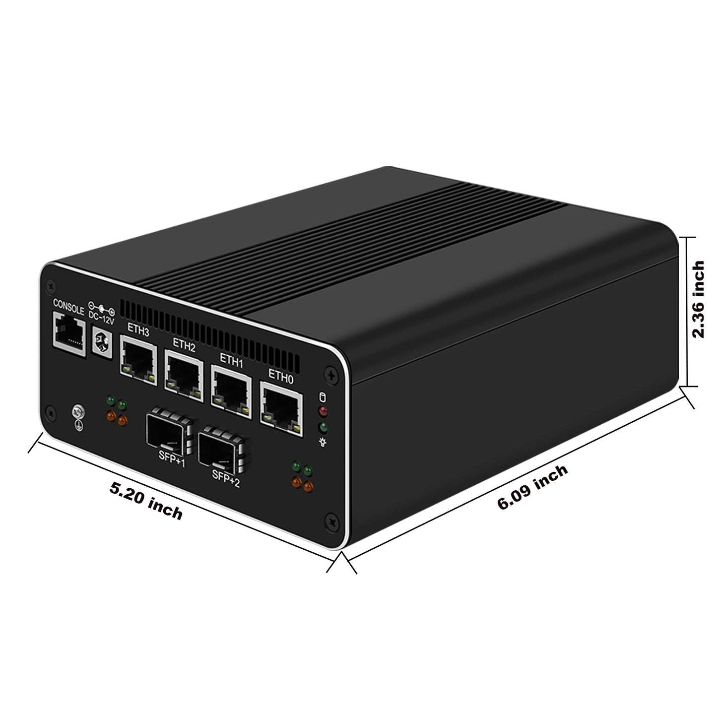 MOGINSOK Pfsense Router 10Gbe Micro Firewall Appliance NAS Mini PC with SFP+, Intel Pentium 7505 Core I3 1115G4 I5 1135G7 I7 1165G7 2xDDR4 RAM M.2 PCIE 3.0 NVMe SSD 2*Intel 82599ES 10Gb Network card Firewall Router 2*SATA Slot 1*Console