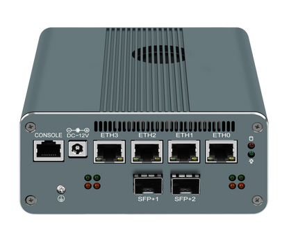 Micro Firewall Appliance 10GbE NAS Mini PC with SFP+ Intel Pentium 7505 Core I3 1115G4 I5 1135G7 I7 1165G7 2xDDR4 RAM M.2 PCIE 3.0 NVMe SSD 4xIntel I226-V 2.5GbE 2*Intel 82599ES 10Gb Network card Firewall Router 2*SATA Slot 1*Console