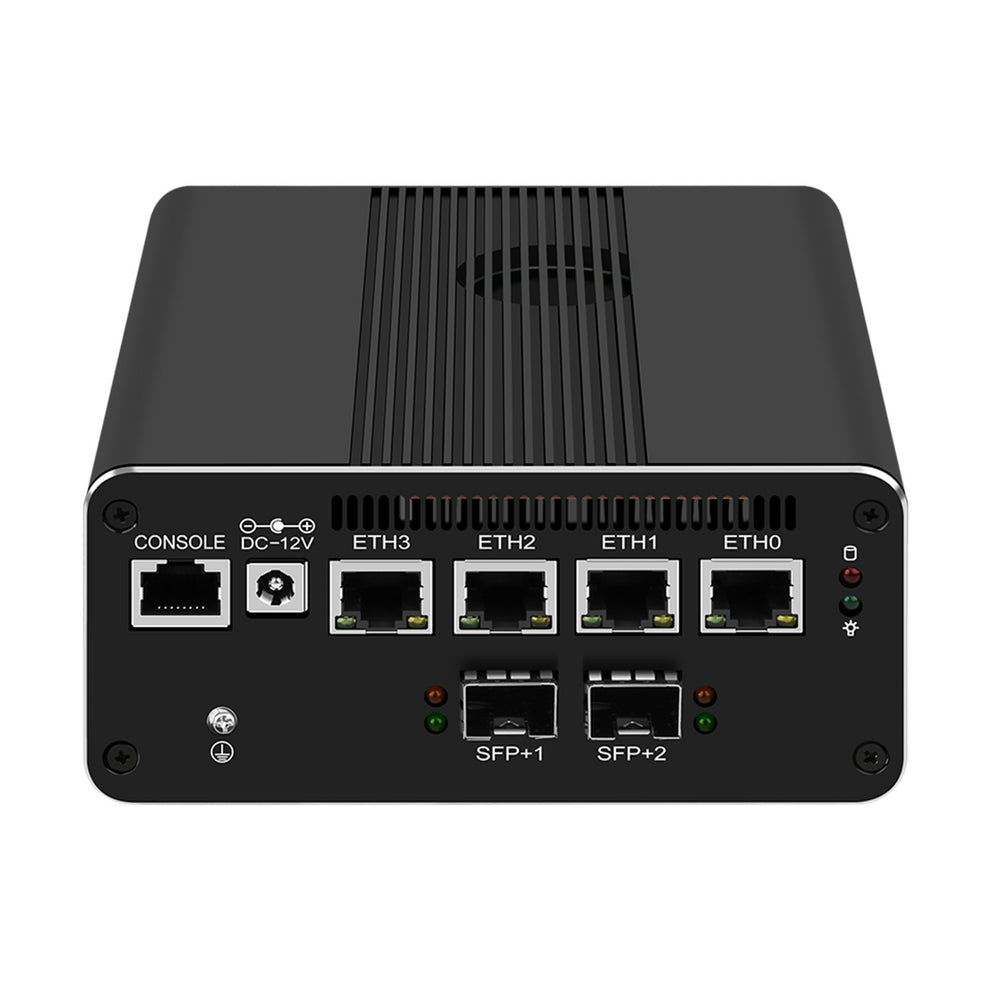 Pfsense Firewall Router MOGINSOK Pfsense Router 10Gbe Micro Firewall Appliance NAS Mini PC wit