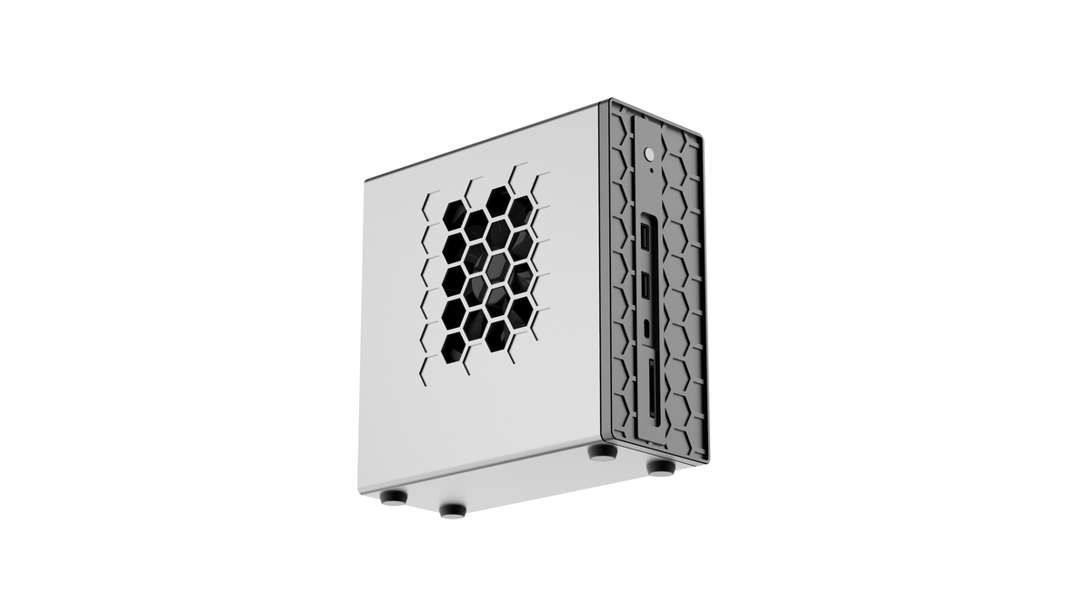 MOGINSOK AI Mini PC MG01 with Ryzen AI Max+ 395, 128GB LPDDR5x 8533MT/s|4xM.2|10G+2.5G Lan|WIFI7|USB4|50TOPS NPU Support Local LLM AI Model