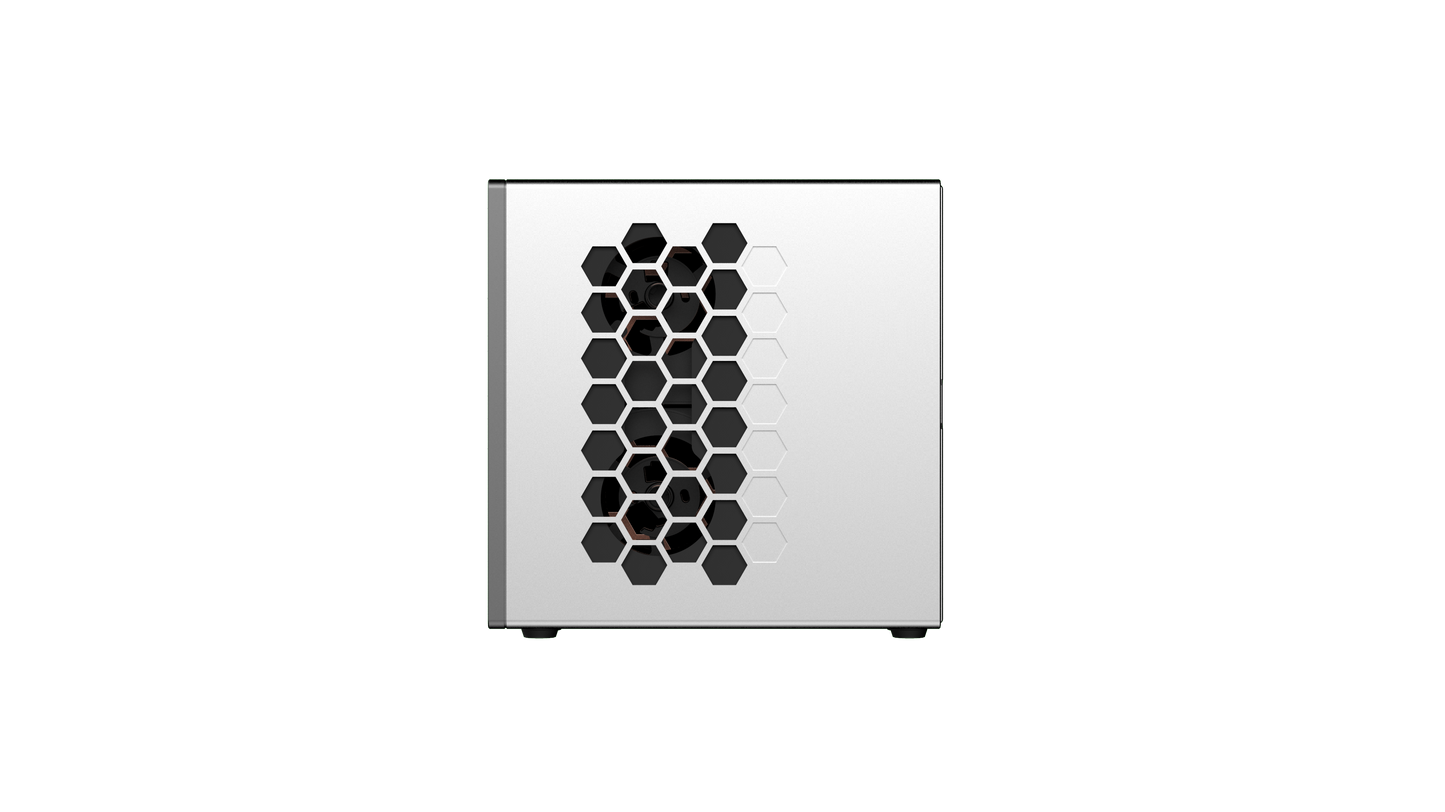 MOGINSOK AI Mini PC MG01 with Ryzen AI Max+ 395, 128GB LPDDR5x 8533MT/s|4xM.2|10G+2.5G Lan|WIFI7|USB4|50TOPS NPU Support Local LLM AI Model